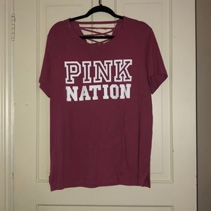 Beautiful back detailing Victoria secret T-shirt